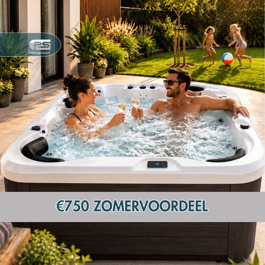 Zomervoordeel: €750 korting op uw Platinum Spa