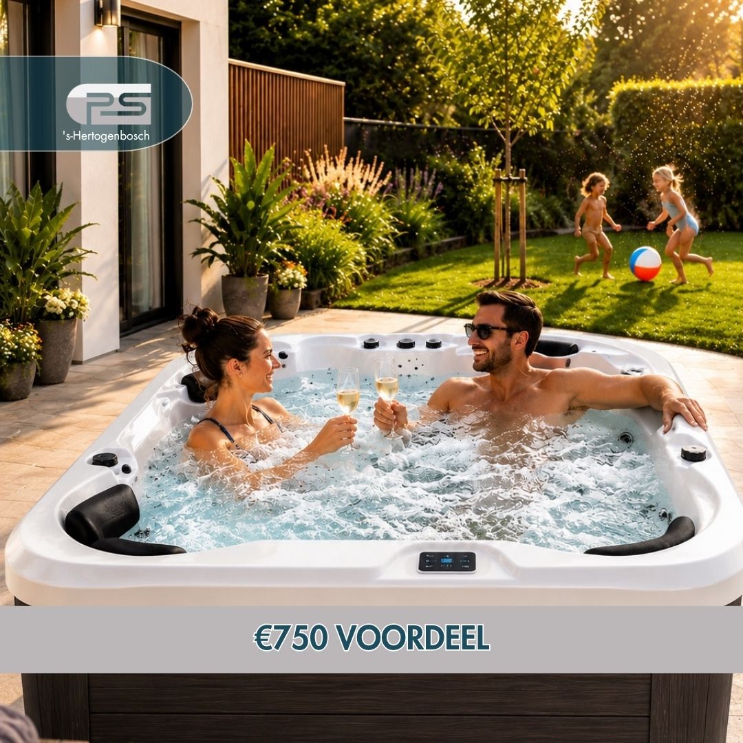 Voordeel: €750 korting op uw Platinum Spa